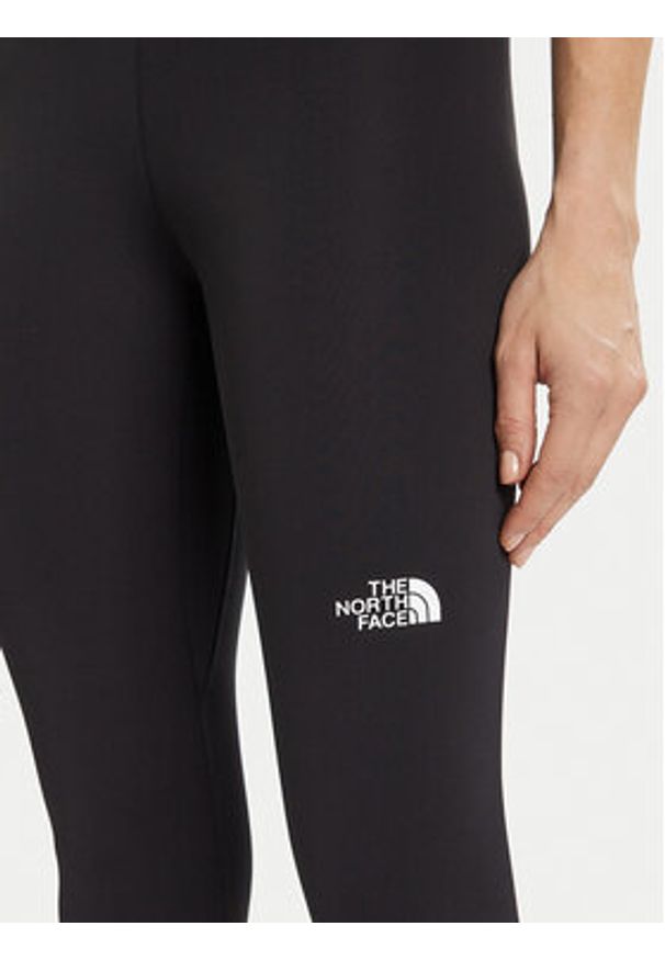 The North Face Legginsy Flex Warm NF0A8E11 Czarny Slim Fit. Kolor: czarny. Materiał: syntetyk