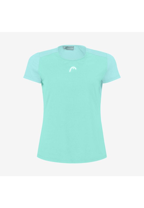Head - T-Shirt damski TIE-BREAK. Kolor: niebieski