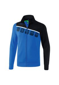 ERIMA - Kurtka poliestrowa Erima 5-C. Kolor: niebieski, wielokolorowy, czarny. Materiał: poliester. Sport: piłka ręczna #1