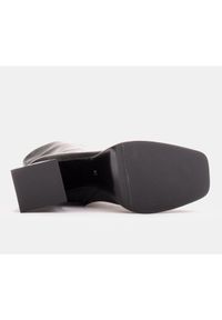 Marco Shoes Botki Rosalia na platformie czarne. Kolor: czarny. Obcas: na platformie