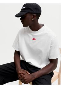 Jack & Jones T-Shirt Club Badge 12295036 Biały Regular Fit. Kolor: biały. Materiał: bawełna #6