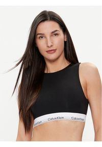 Calvin Klein Underwear Biustonosz top 000QF7626E Czarny. Kolor: czarny. Materiał: bawełna
