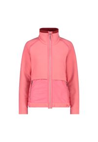 Bluza damska turystyczna CMP 32H2316. Kolor: różowy. Materiał: polar. Sport: turystyka piesza #1