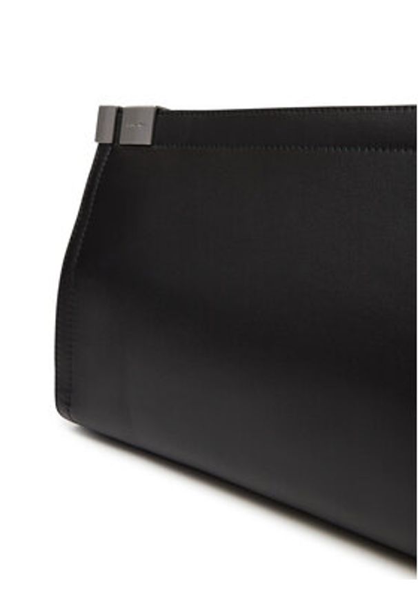 Calvin Klein Torebka Ck Narrate Oversized Clutch K60K612989 Czarny. Kolor: czarny. Materiał: skórzane