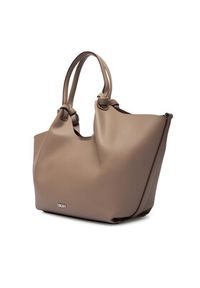 DKNY Torebka R42BAE49 Beżowy. Kolor: beżowy. Materiał: skórzane #2
