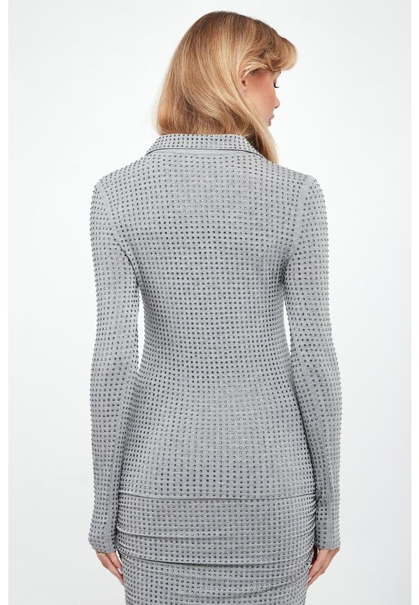 Pinko - Bluzka damska kryształkami Kooser PINKO