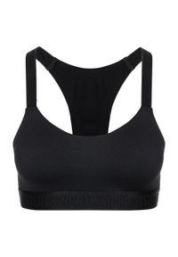 Damski biustonosz sportowy Kilpi RINTA-W. Kolor: czarny. Sport: bieganie #1