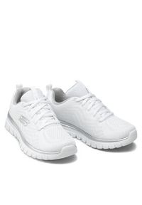 skechers - Skechers Sneakersy Get Connected 12615/WSL Biały. Kolor: biały. Materiał: materiał #5