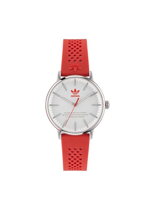 adidas Originals Zegarek Code One Watch AOSY23024 Srebrny. Kolor: srebrny