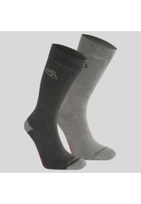 CRAGHOPPERS - Skarpety turystyczne Craghoppers NosiLife Travel Twin Pack Socks. Kolor: szary