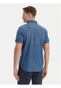 Guess Koszula jeansowa M6GH87 D1035 Niebieski Regular Fit. Kolor: niebieski. Materiał: bawełna #3