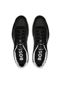 BOSS - Boss Sneakersy Zayn Lowp sdtx 50517276 Czarny. Kolor: czarny. Materiał: materiał #4