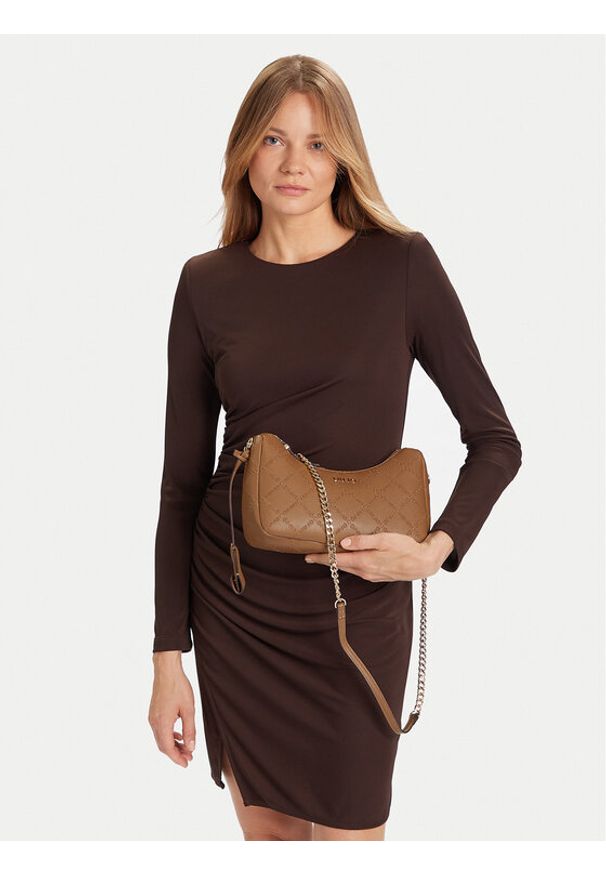 Liu Jo Torebka Ecs S Hobo AF5056 E0538 Brązowy. Kolor: brązowy. Materiał: skórzane