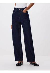 Reserved - Jeansy regular - granatowy. Kolor: niebieski #1