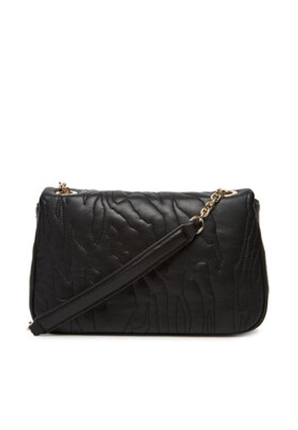 Just Cavalli Torebka 78RA4BE3 ZSB23 Czarny. Kolor: czarny. Materiał: skórzane