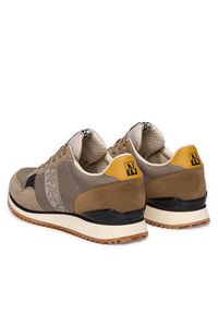 Napapijri Sneakersy NP0A8B9N Brązowy. Kolor: brązowy. Materiał: zamsz, skóra #4