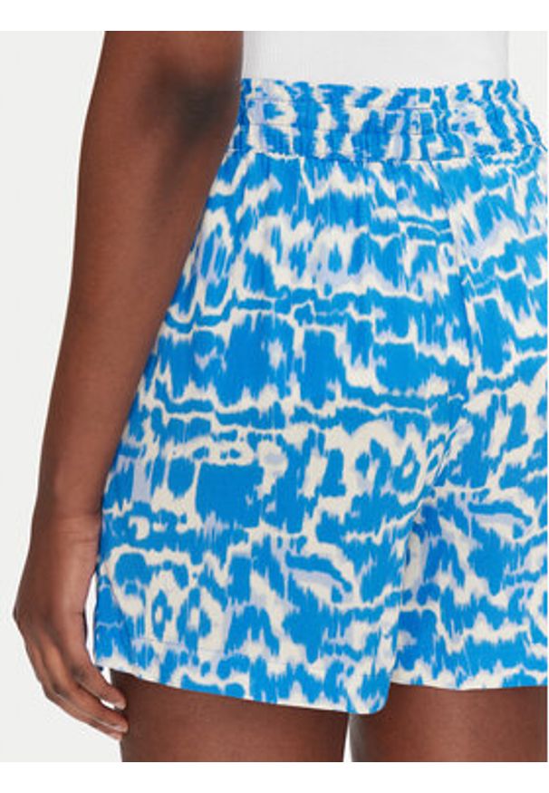 JDY Szorty materiałowe Starr 15198156 Niebieski Regular Fit. Kolor: niebieski. Materiał: wiskoza