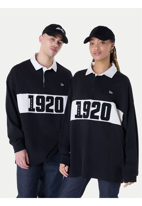 New Era Bluza 60596285 Czarny Regular Fit. Kolor: czarny. Materiał: bawełna