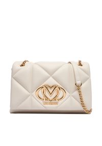 Love Moschino - LOVE MOSCHINO Torebka JC4041PP0NLC0110 Écru. Materiał: skórzane