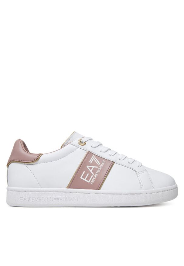EA7 Emporio Armani Sneakersy X8X102 XK346 U445 Biały. Kolor: biały. Materiał: skóra
