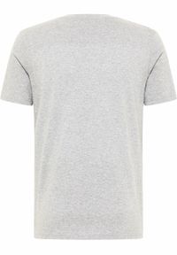 Mustang - MUSTANG Style Alex C LOGO Tee MĘSKI T-SHIRT KOSZULKA Mid Grey Melange 1013221 4140 #8