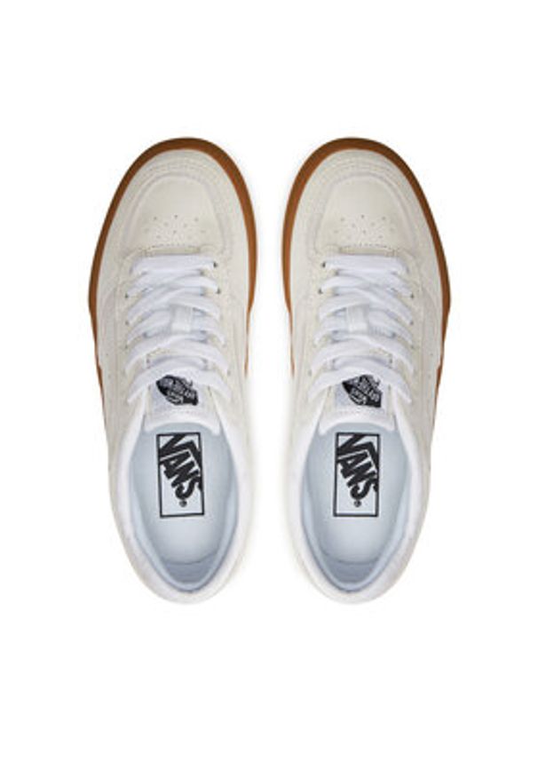 Vans Tenisówki Rowley Classic VN0009QJQJM1 Écru. Kolor: kremowy. Materiał: skóra