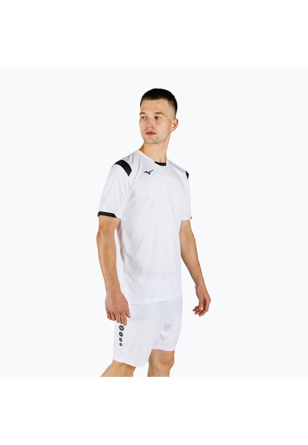 Koszulka treningowa męska Mizuno Premium Handball. Kolor: wielokolorowy, biały, czarny. Sport: piłka ręczna