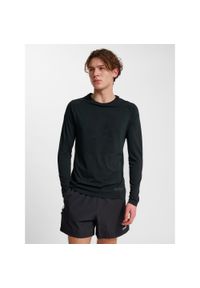 Dżersej z długim rękawem Hummel Hiit. Kolor: czarny. Materiał: jersey. Długość rękawa: długi rękaw. Długość: długie. Sport: fitness #1