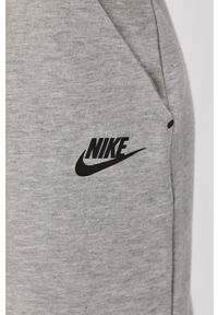 Nike Sportswear Spódnica kolor szary midi prosta. Okazja: na co dzień. Kolor: szary. Styl: casual #2