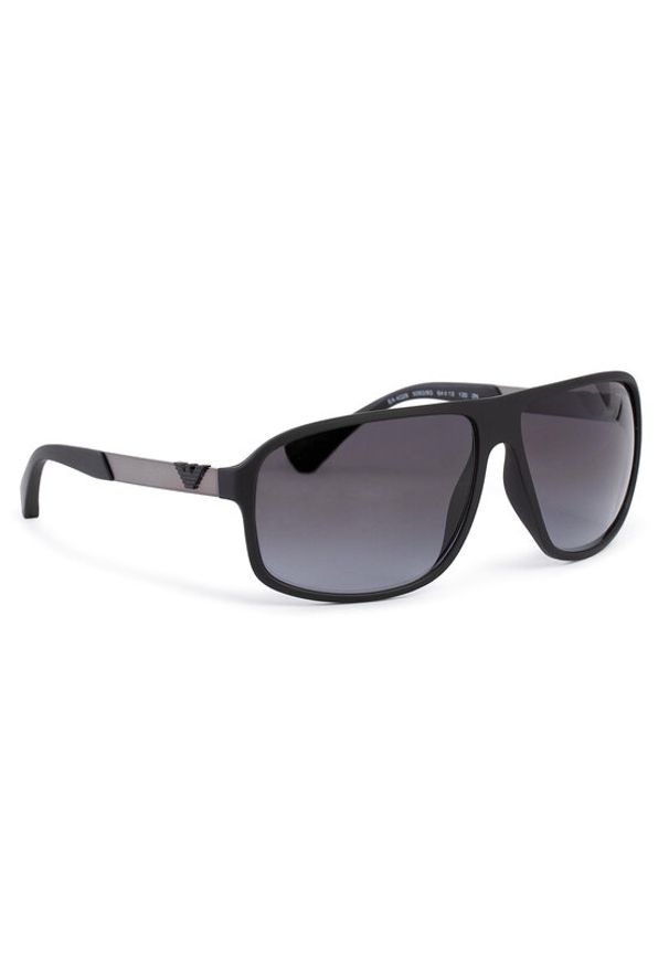 Emporio Armani Okulary przeciwsłoneczne 0EA4029 50638G Czarny. Kolor: czarny