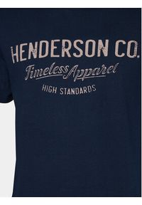 Henderson Piżama 41286 Granatowy Regular Fit. Kolor: niebieski. Materiał: bawełna #4