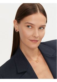 Tory Burch Naszyjnik Miller Stud Circle Pendant 160172 Złoty. Materiał: metalowe. Kolor: złoty #3