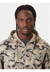 Guess Bluza Z6RQ04 K9YI1 Beżowy Regular Fit. Kolor: beżowy. Materiał: bawełna #4