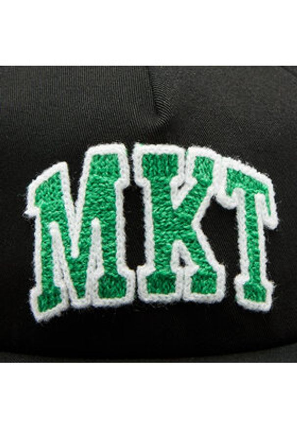 Market Czapka z daszkiem Panel 390000278 Czarny. Kolor: czarny. Materiał: bawełna, materiał