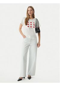 Morgan T-Shirt 261-DONA Biały Regular Fit. Kolor: biały #2