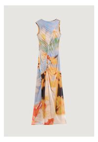 Desigual Sukienka codzienna VEST_JADE Pomarańczowy Egg Fit. Okazja: na co dzień. Kolor: pomarańczowy. Typ sukienki: proste. Styl: casual #4