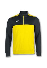 Bluza do piłki nożnej męska Joma Winner. Kolor: czerwony, niebieski, wielokolorowy. Materiał: poliester. Wzór: haft. Sport: piłka nożna