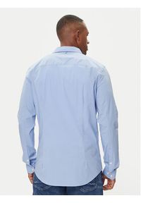 Tommy Jeans Koszula DM0DM04405 Błękitny Slim Fit. Kolor: niebieski. Materiał: bawełna #9