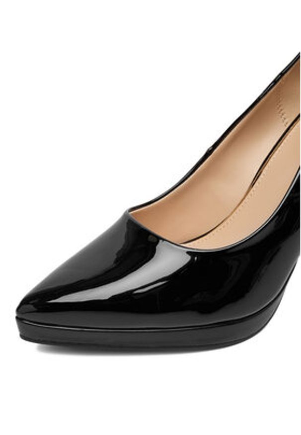 DeeZee Szpilki CEO-CD240154-1 Czarny. Kolor: czarny. Materiał: materiał. Obcas: na szpilce