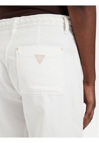 Guess Jeansy W6GB15 W1886 Kremowy Wide Leg. Kolor: kremowy #5