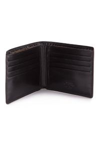 Wittchen - Męski portfel ze skóry z herbem bez zapięcia czarny. Kolor: czarny. Materiał: skóra #5