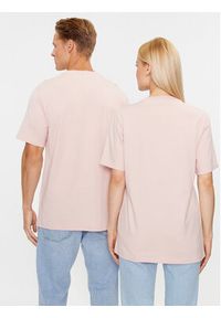Converse T-Shirt Standard Fit Center Front Large Logo Star Chev Ss Tee 10025458-A09 Różowy Regular Fit. Kolor: różowy. Materiał: bawełna #3