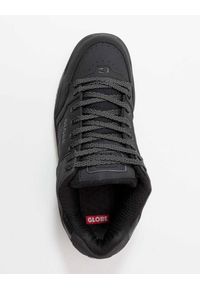 Buty Męskie na deskorolkę Globe Tilt – Dark Shadow/Phantom. Kolor: czarny. Materiał: guma, skóra, tkanina, materiał, syntetyk. Sport: skateboard