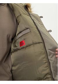Hugo - HUGO Parka Makaro2541 50546236 Beżowy Regular Fit. Kolor: beżowy. Materiał: syntetyk #7