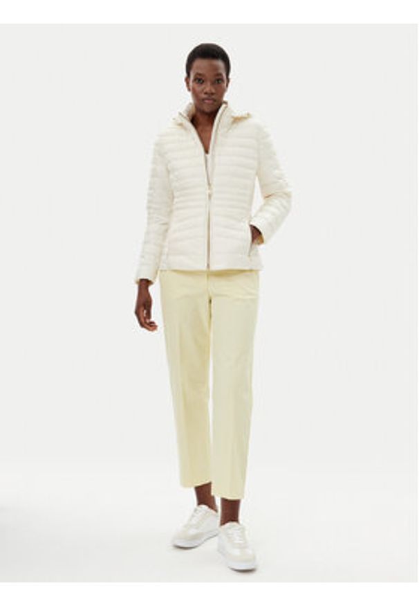 Geox Kurtka puchowa Jaysen W5525B T3146 F1819 Beżowy Regular Fit. Kolor: beżowy. Materiał: syntetyk