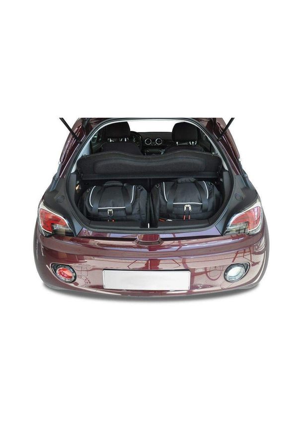 KJUST - Torby Do Bagażnika Opel Adam 2012-2019 2Szt Kjust. Kolor: czarny. Styl: sportowy