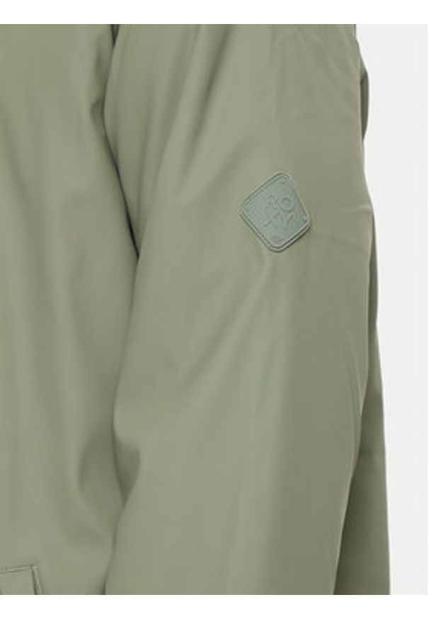Roxy Kurtka przeciwdeszczowa Rain Road ERJJK03608 Zielony Regular Fit. Kolor: zielony. Materiał: syntetyk