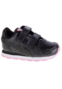 Puma Vista Glitz V Infants 369721-10. Kolor: czarny. Szerokość cholewki: normalna #1