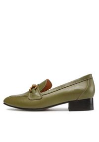 Gino Rossi Lordsy 81200 Zielony. Kolor: zielony. Materiał: skóra