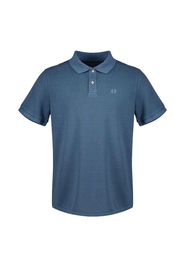 Ecoalf - ECOALF TENDANALF Niebieski. Typ kołnierza: polo. Kolor: niebieski. Materiał: tkanina